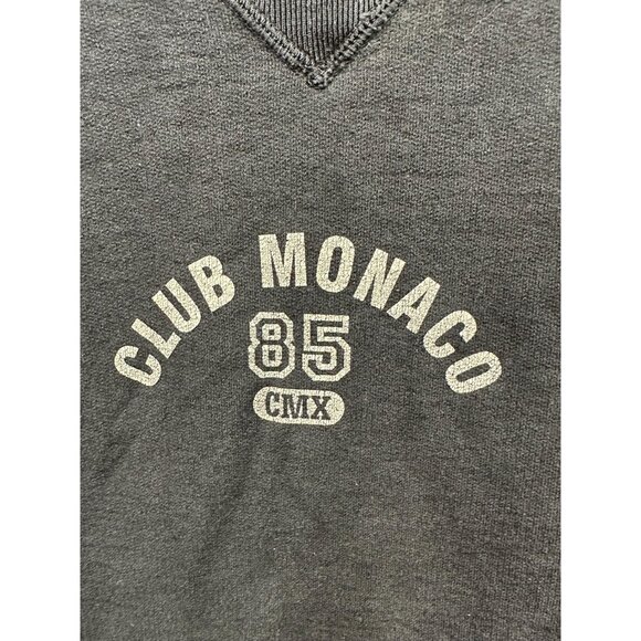 RARE Club Monaco Sport Oversized Faded Sweatshirt Size XS (Fits Large) - Picture 3 of 4